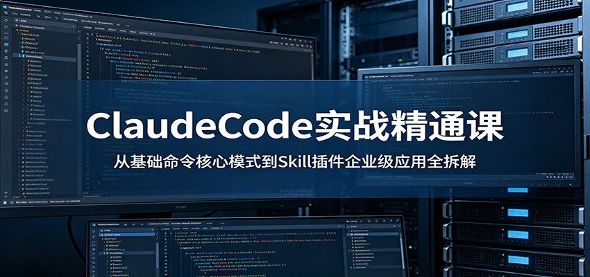 ClaudeCode实战精通课：从基础命令核心模式到Skill插件企业级应用全拆解-百盟网