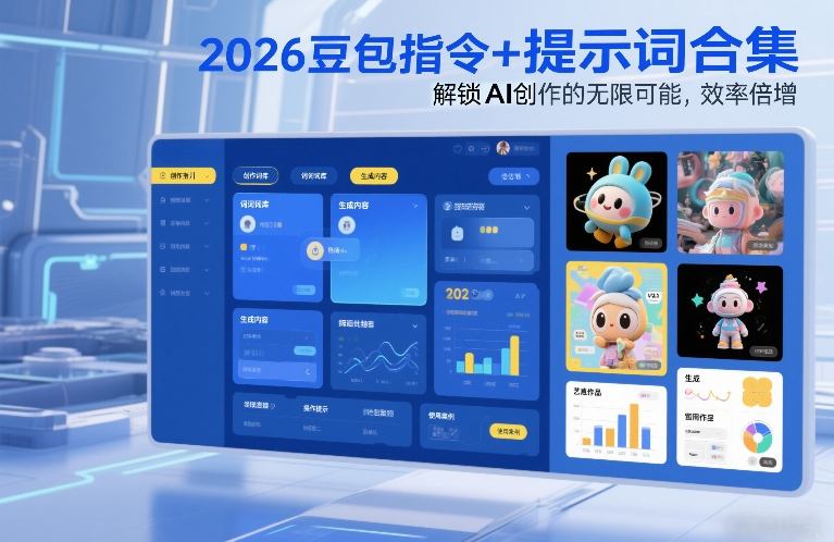 2026豆包指令+提示词合集，解锁AI创作的无限可能，效率倍增-百盟网