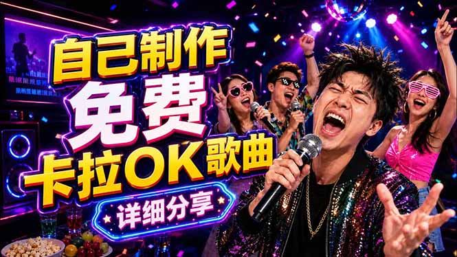 免费卡拉OK歌曲制作全攻略：音轨分离字幕制作，零基础快速做出专业K歌视频-百盟网