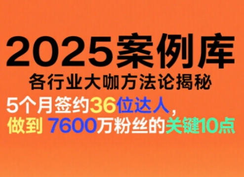 波波来了案例库，收录各行业大咖的方法论，各行业大咖方法论揭秘(更新2026年3月)-百盟网