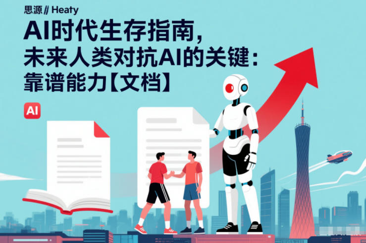 AI时代生存指南，未来人类对抗AI的关键：靠谱能力【文档】-百盟网