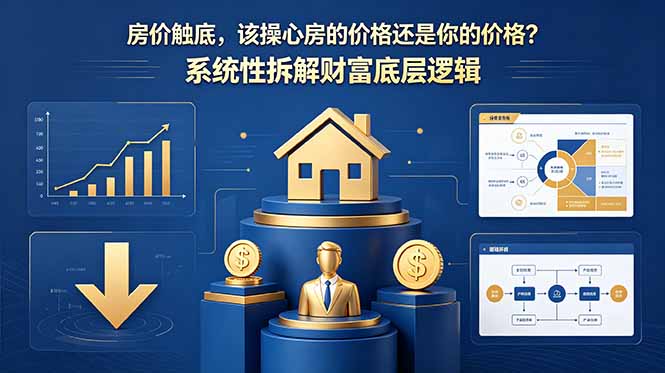 付费文章：房价触底，该操心房的价格还是你的价格？系统性拆解财富底层逻辑-百盟网