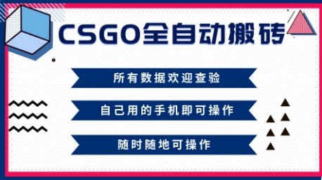 CSGO全自动搬砖,年底钱回家好项目,当天可拿到结果,新手小白轻松月入1W+【揭秘】-百盟网