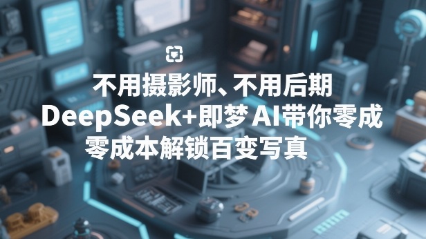 不用摄影师、不用后期，DeepSeek+即梦AI带你零成本解锁百变写真！-百盟网