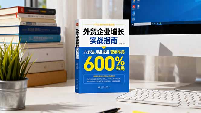 外贸企业增长实战指南，八步法、爆品选品、营销布局，业绩增长300%-百盟网