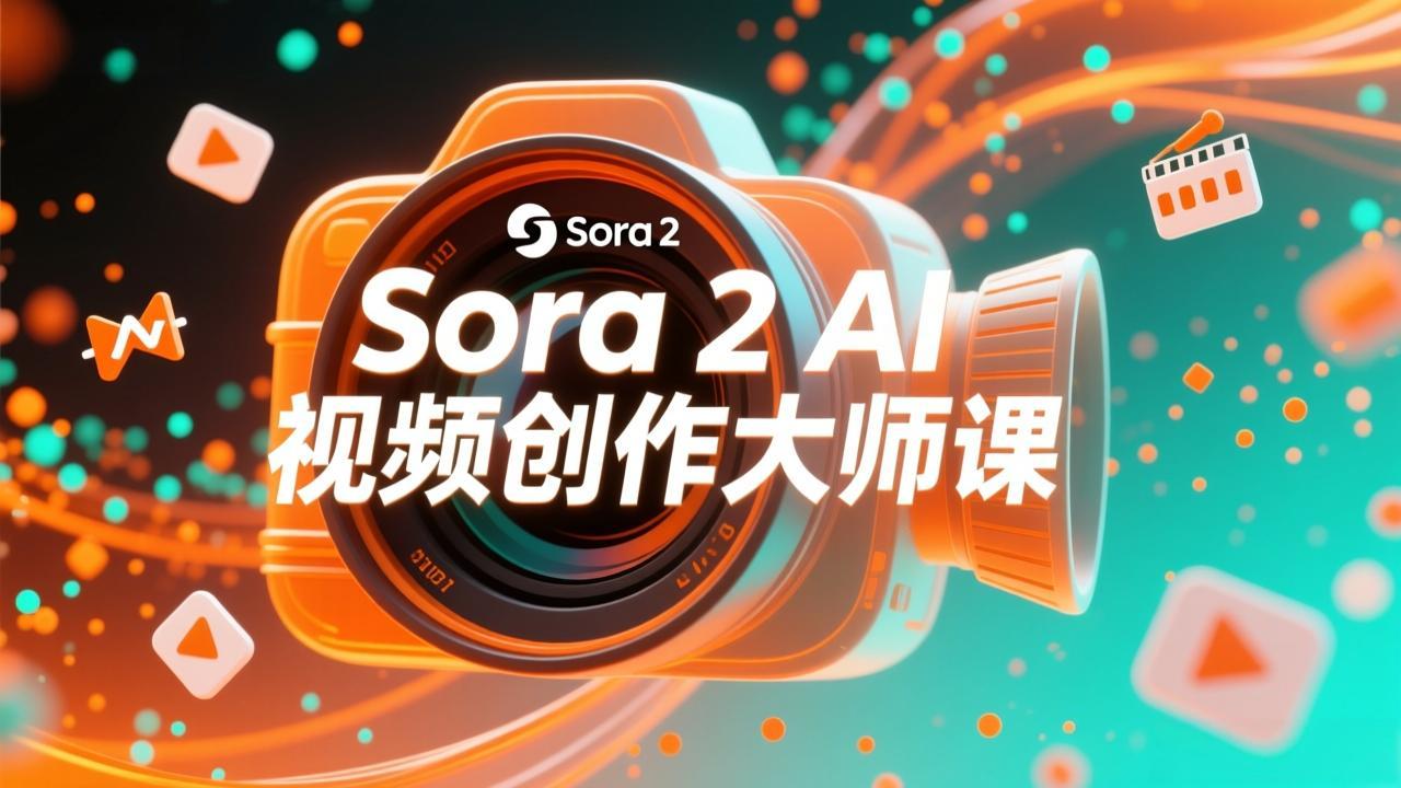 如何利用Sora 2创建流行AI人工智能视频大师班教程:掌握创作全流程,产出百万播放内容-百盟网