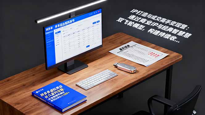 IP打造与成交高手变现营:通过商业IP+经典智慧双飞轮模型 构建持续收钱系统-百盟网